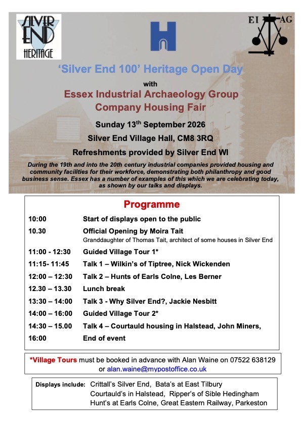 Silver End Heritage Fair with EIAG Company Housing Fair thumbnail