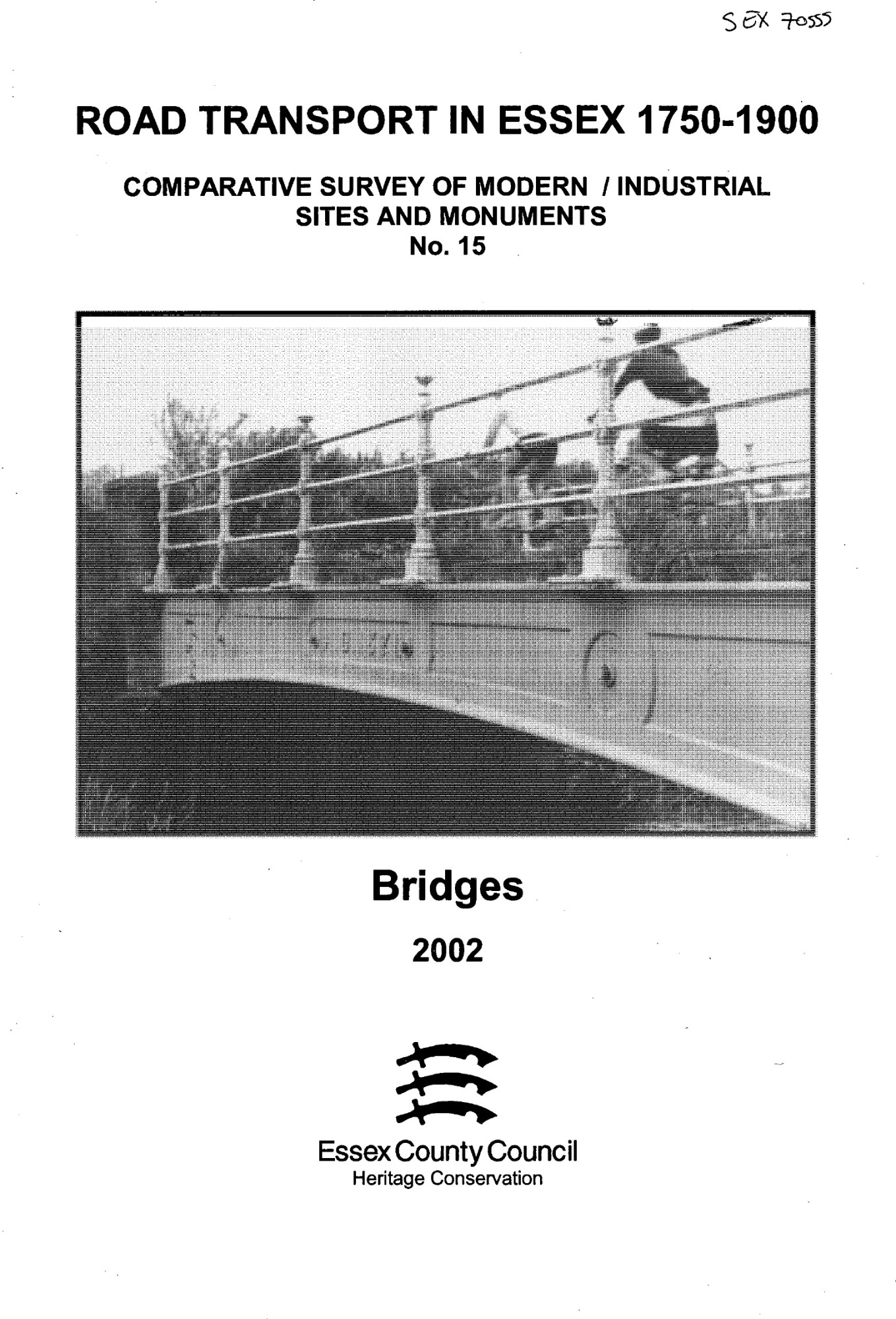 Road Transport in Essex 1750-1900: Bridges (2002) eiag illustration 1