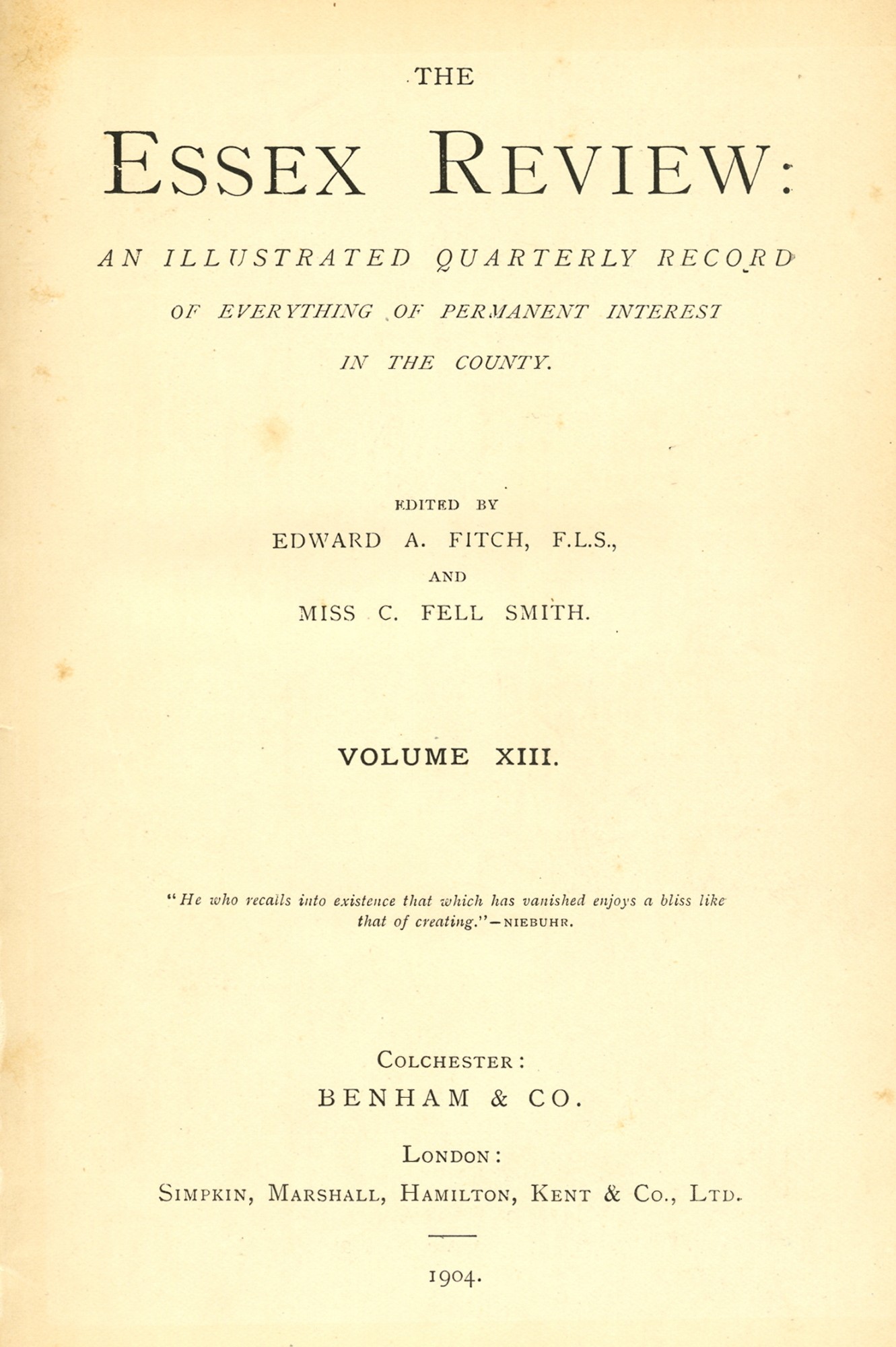 Volume 13 (1904) publications illustration 1